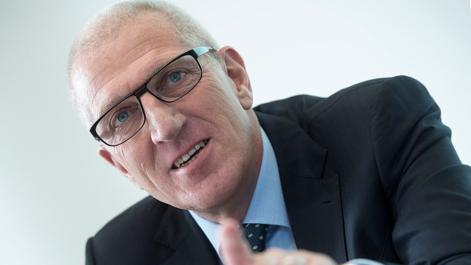Il schef da la banca Raiffeisen, Pierin Vincenz.