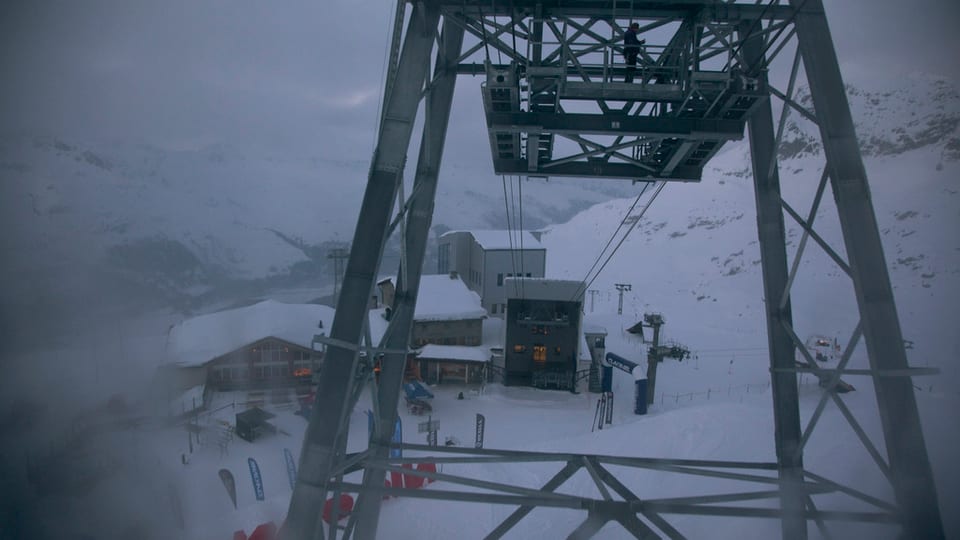 Il territori da skis Corvatsch ina pitga da la sutgera. 
