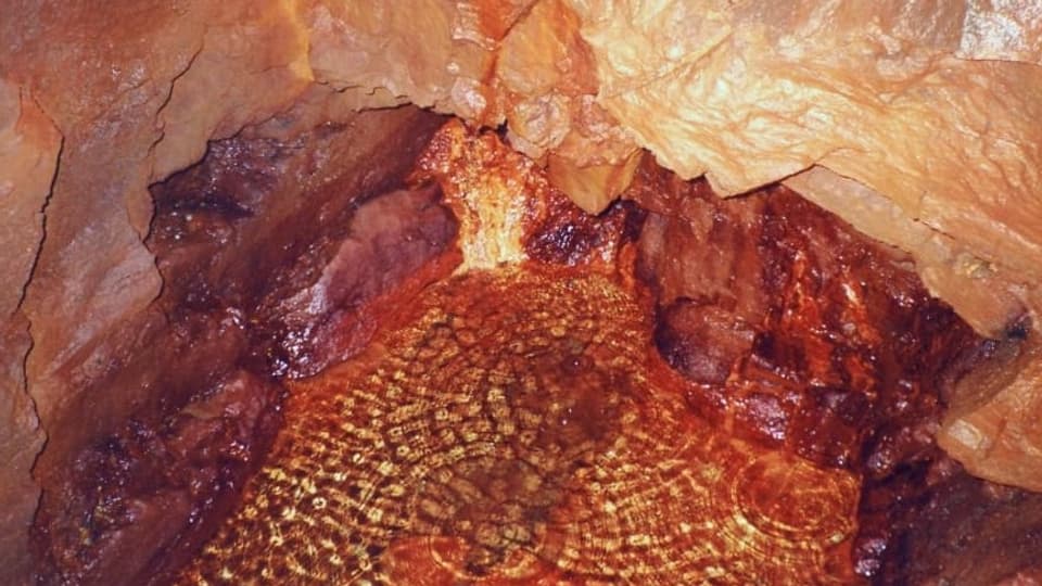 Ina funtauna d'aua minerala.