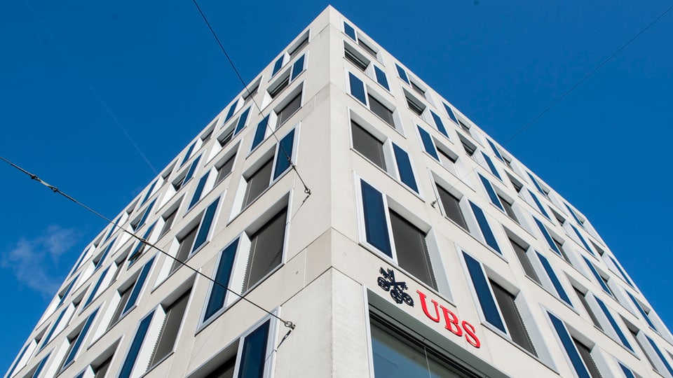 Ina filiala da l'UBS. 