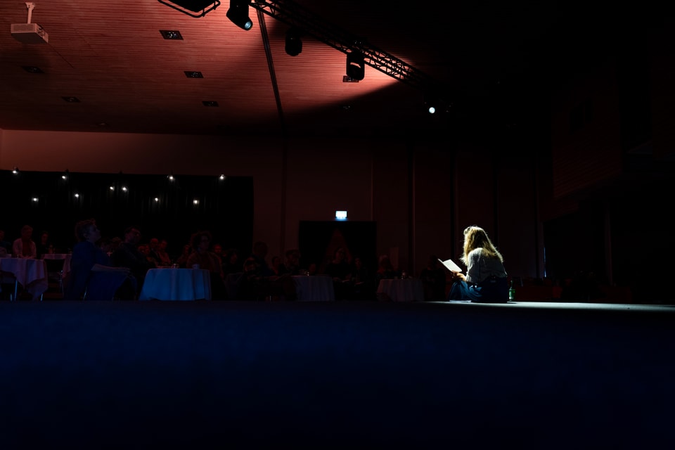 Vorlesung in Saal