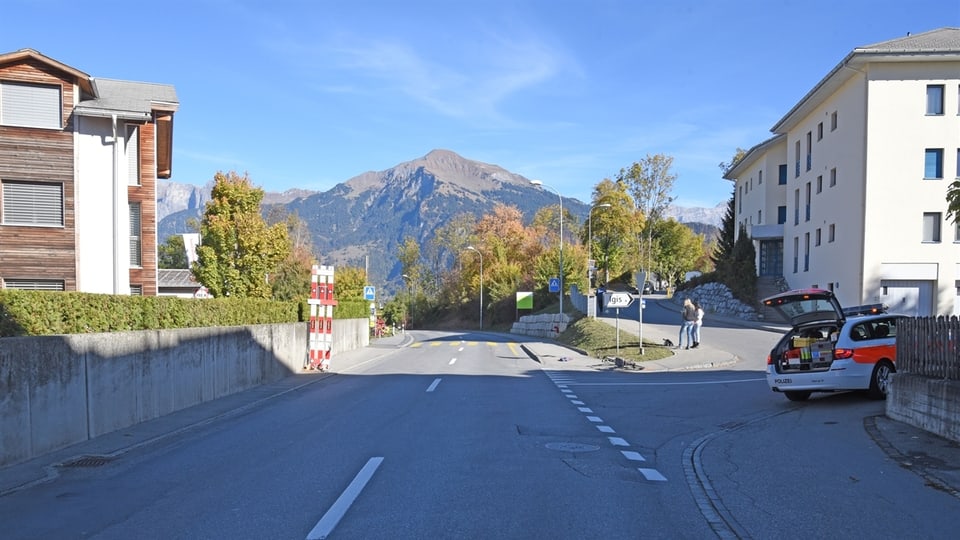 L'accident è capità sin la Deutsche Strasse a Zizras.