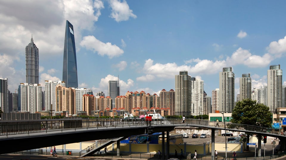 skyline da shanghai