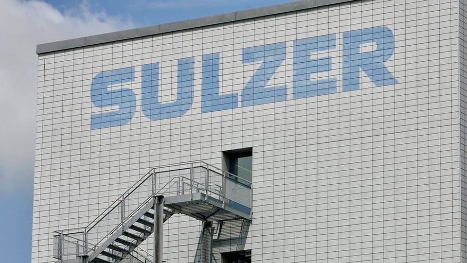 Il logo da sulzer vi d'in bajetg.