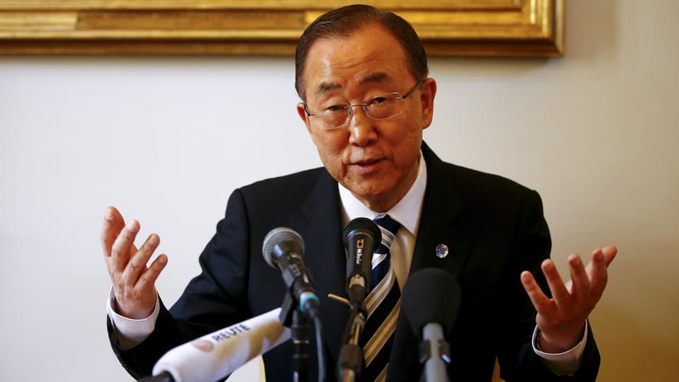 Ban Ki Moon il secretari general da l’ONU.