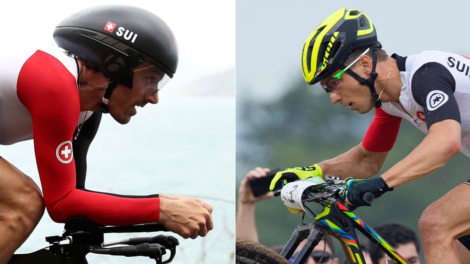 Ils campiuns olimpics Fabian Cancellara e Nino Schurter