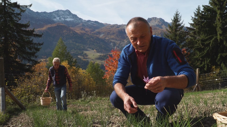 Cristiano Luminati e Peter Hasler vid la lavur