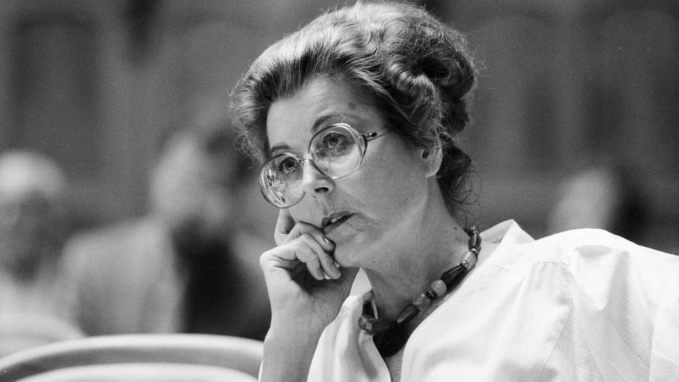 Lilian Uchtenhagen aveva 88 onns.