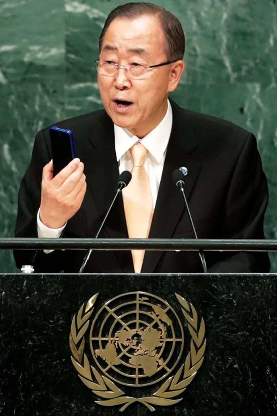Ban Ki Moon, il secretari general da l'ONU.