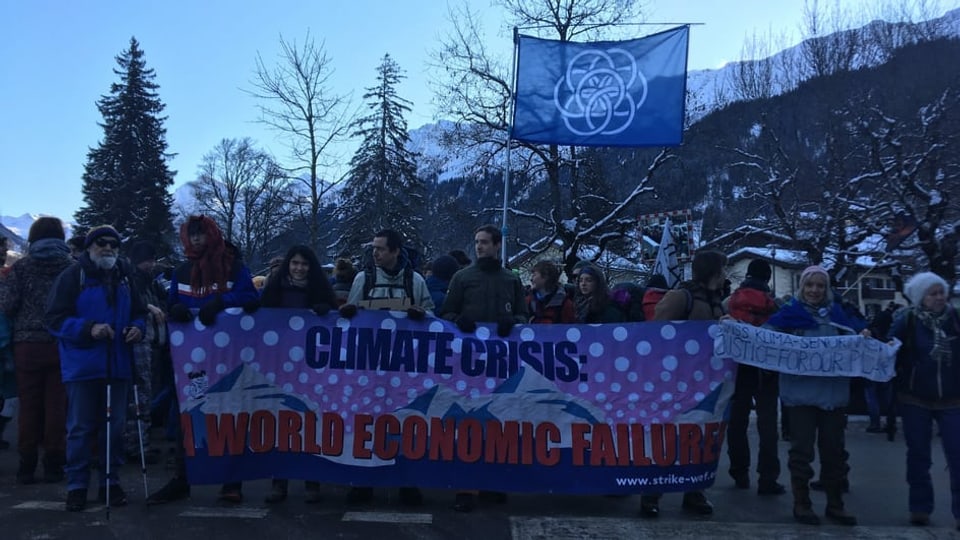 Mezdi: Davosa etappa dal marsch per il clima