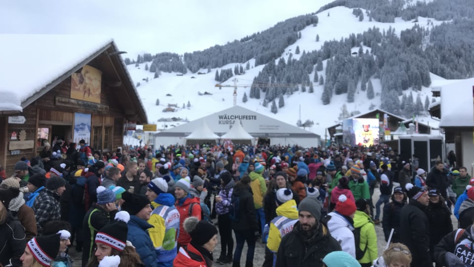 Massa glieud ad Adelboden