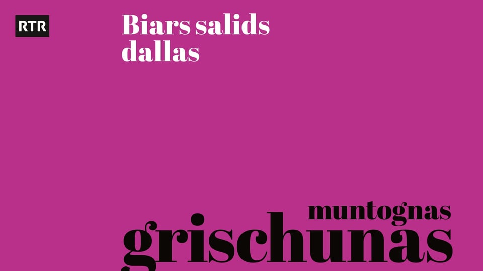 Postkarte mit rätoromanischen Grüssen aus Graubünden