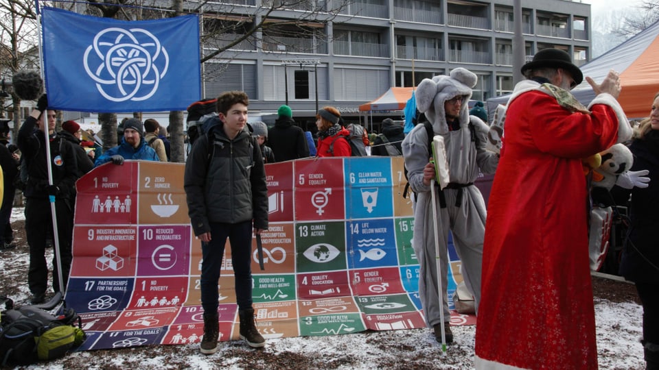 Protesta per il clima.