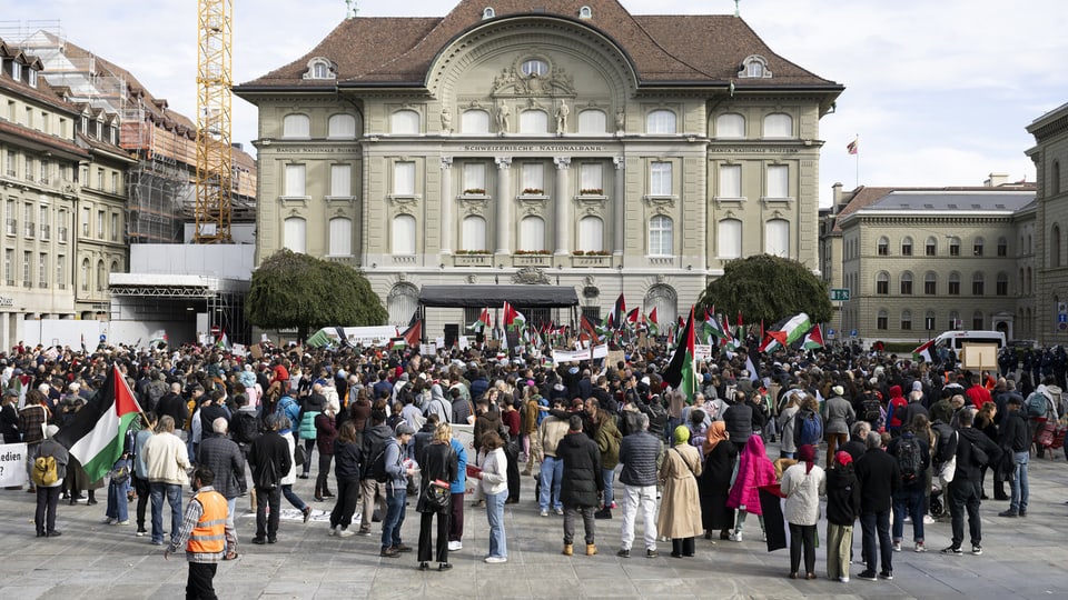 Demonsttation in Bern
