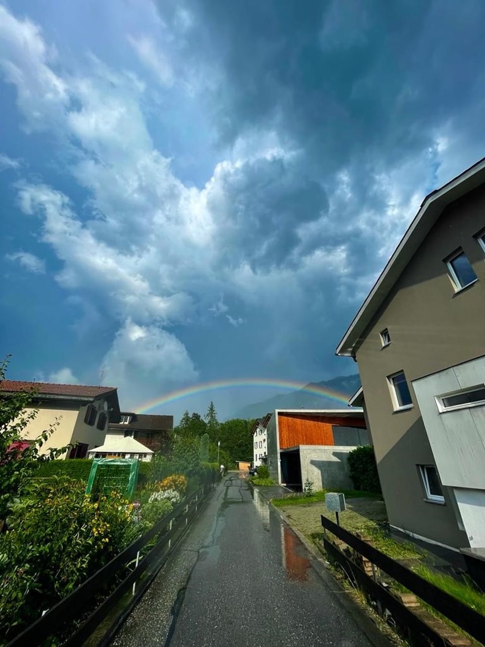 Regenbogen in Schlifras