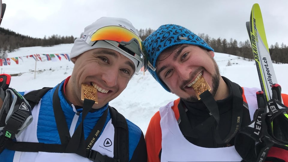 Andreas Wieland (RTR) e Serafin Beer