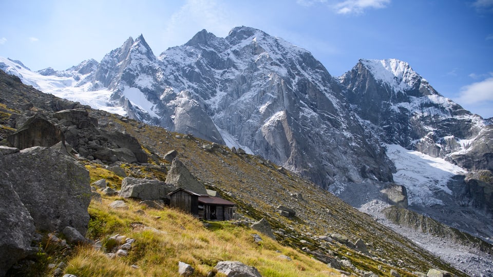 Il Piz Cengalo ed il Piz Badile. 