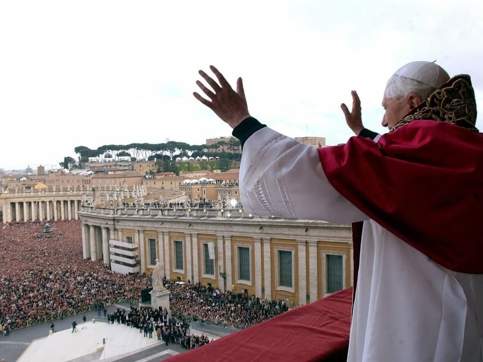 Ratzinger sco papa elegì