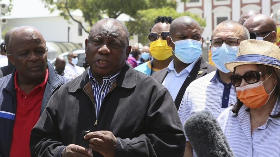 purtret da Ramaphosa