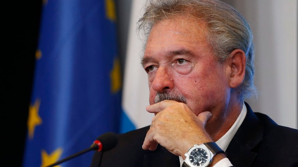 Jean Asselborn, il minister da l'exteriur dal Luxemburg.