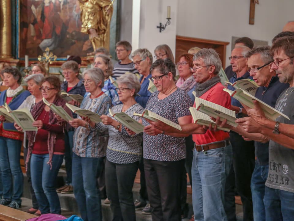 Tenor ed alt  dalchor cecilian da Glion.