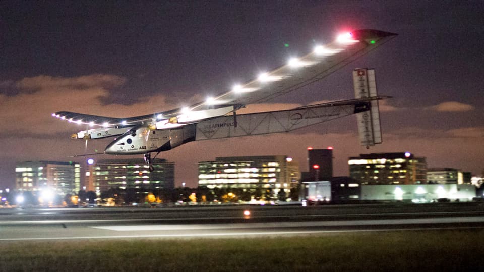 Solar Impulse 2 sa tschenta