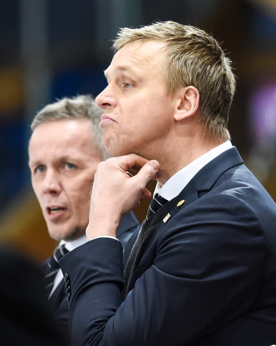 Ils dus trenaders novs dals ZSC Lions hans Wallson e Lars Johansson.