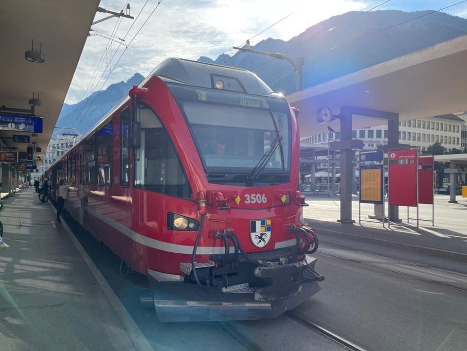 Bärenland Arosa RhB Rätische Bahn Bergbahnen See Tourismus Sommer Ferien Graubünden