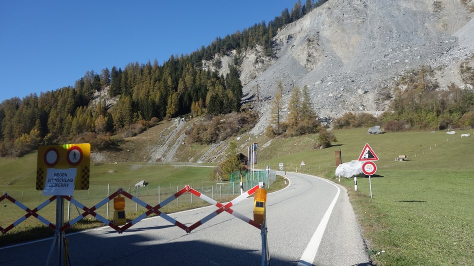 Actualmain èsi memia privlus da bandunar Brinzauls sur la via usitada - adina pusè è da sentir crappa che sa distatgescha dal grip.