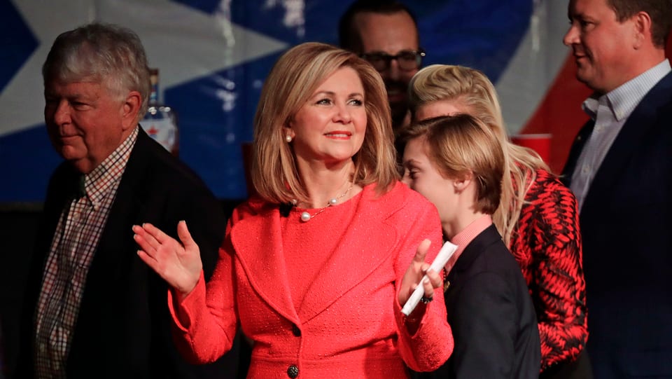 Purtret da Marsha Blackburn. 