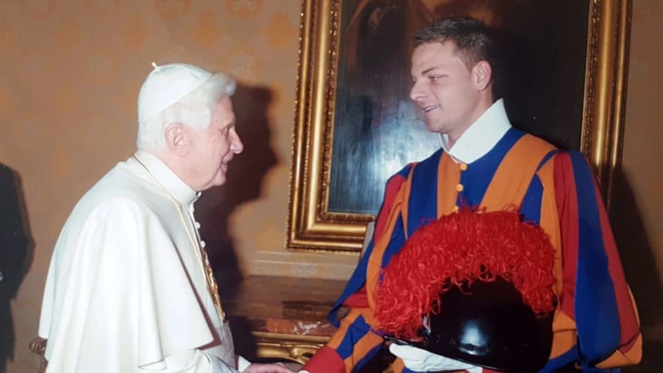 Papa e Corsin Kofler.