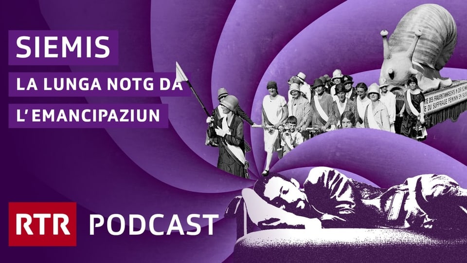 Maletg da titel cun in um che dorma e dunnas cun ina lindorna