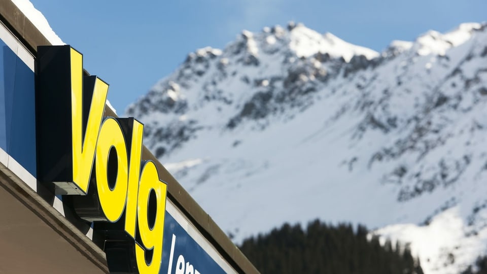 Logo dal Volg a Lai.