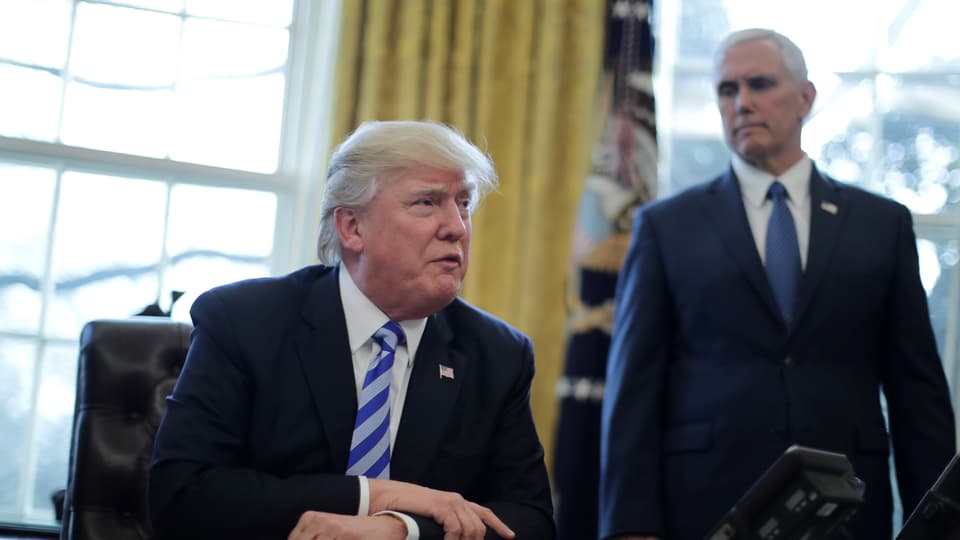 Purtret da Donald Trump. 