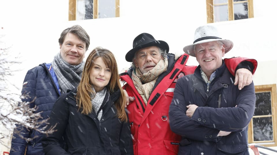 Da sanestra; Roland Suso Richter, Ine Paule Klink, Christian Kohlund e Klaus Graf