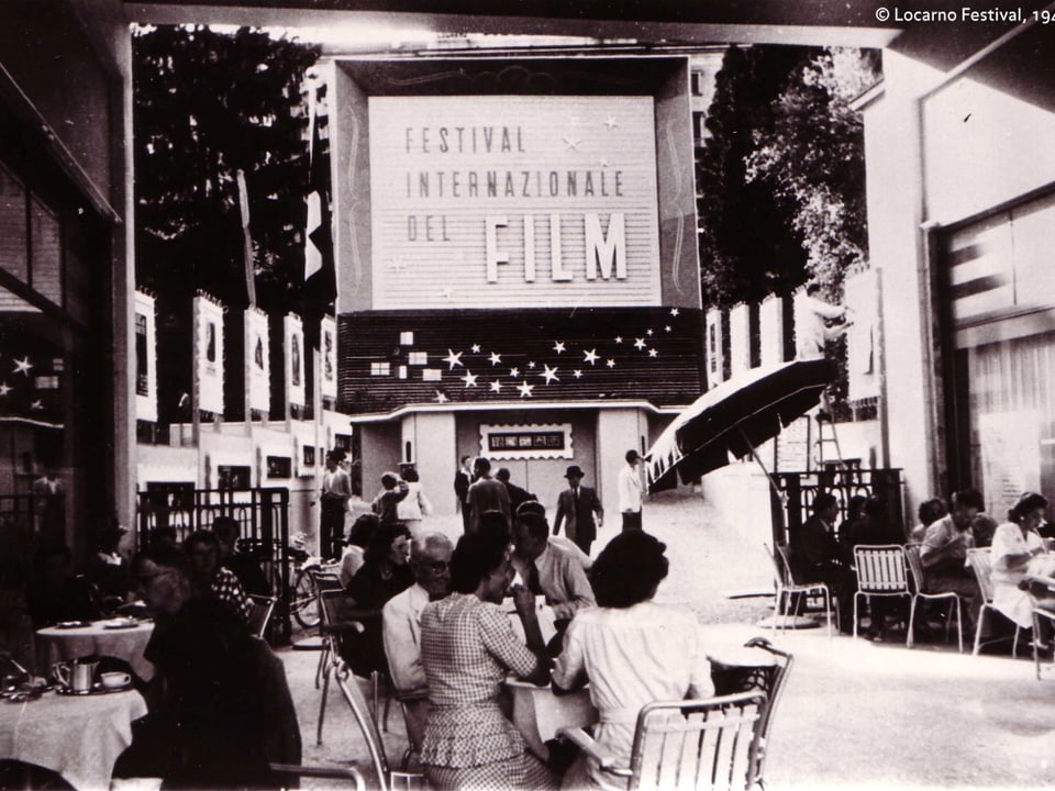 Entrada dal festival dal film da Locarno il 1946.
