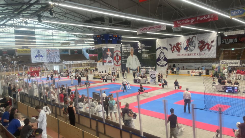 Karate Turnier «Trimmiser Cup» Thomas Domenig Stadion Chur 