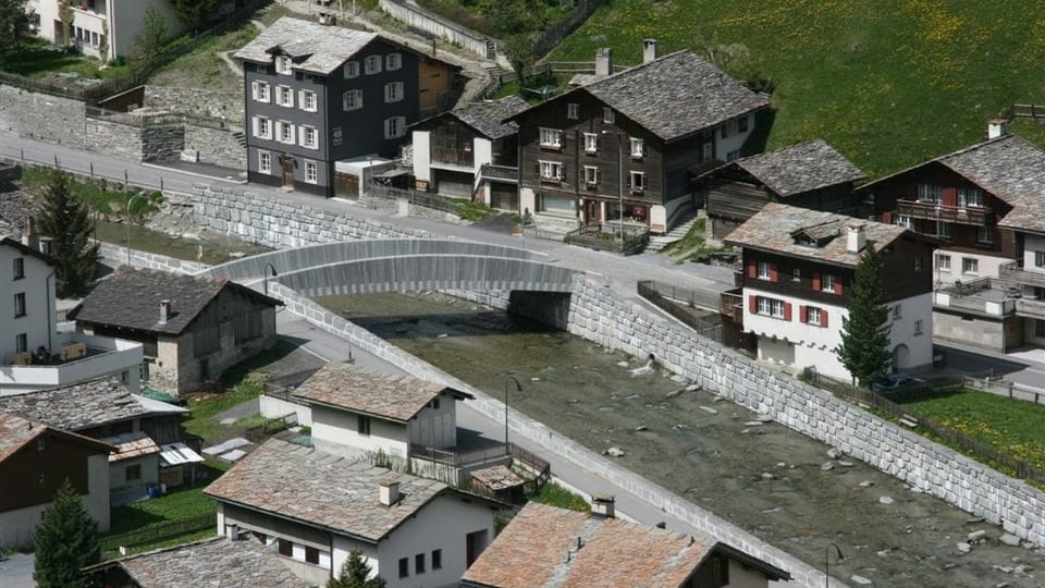 La punt sur il flem a Val S. Pieder.