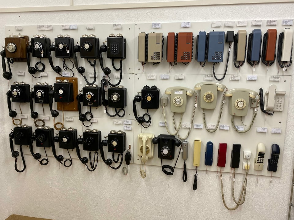 Impressiuns dal museum da telefons.