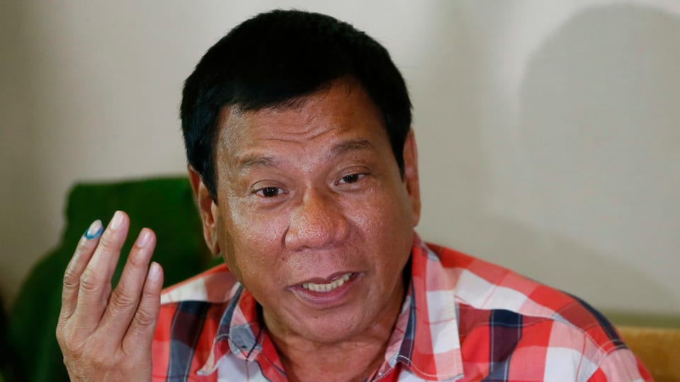 portrait da Rodrigo Duterte