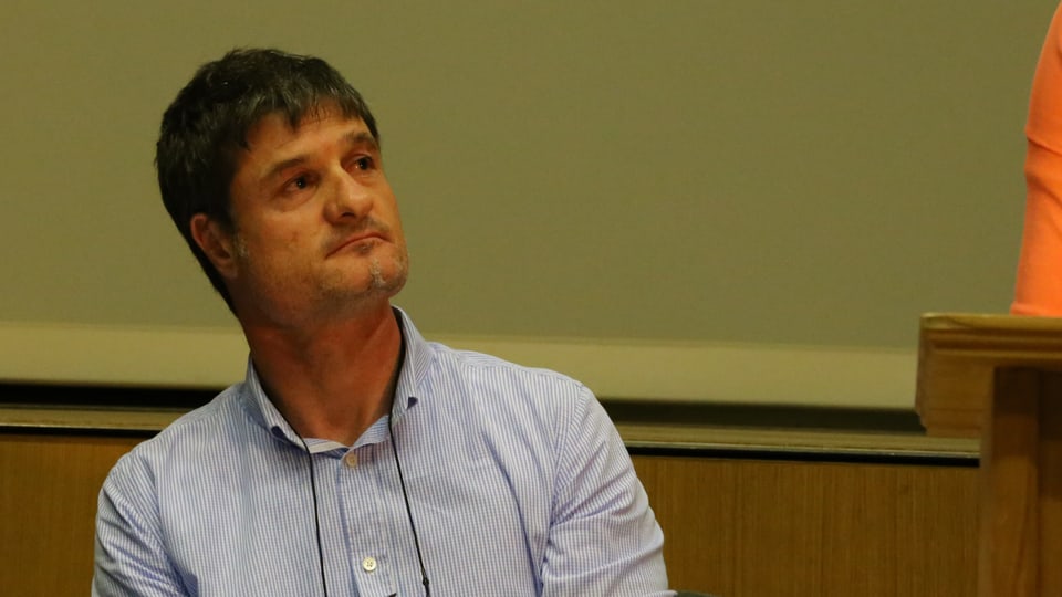 Purtret da Vitus Gartmann il president da la Surselva Romontscha