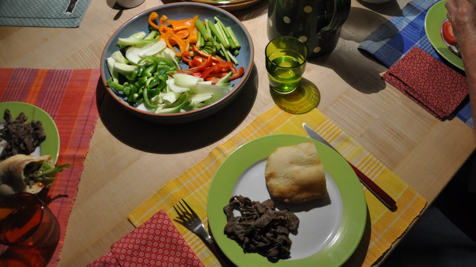 plat da tschaina cun verduras