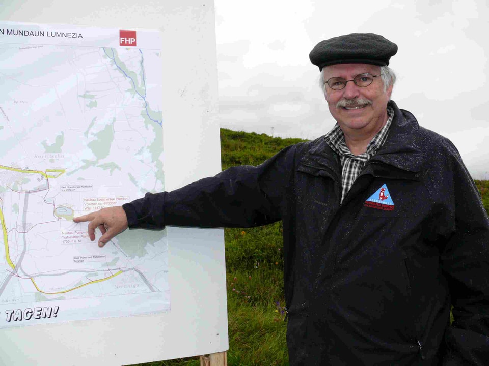 Josef Brunner, abtretender Verwaltungsratspräsident der Bergbahnen Obersaxen.