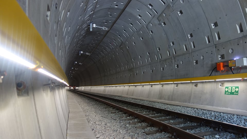 Il  tunnel sanà è daventà bler pli segir.