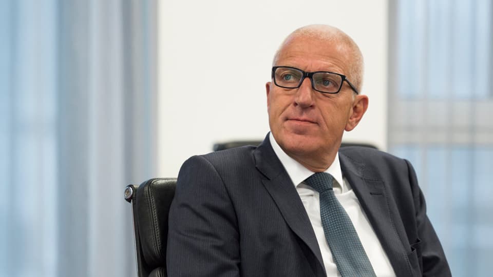 Il schef da la banca Raiffeisen, Pierin Vincenz.