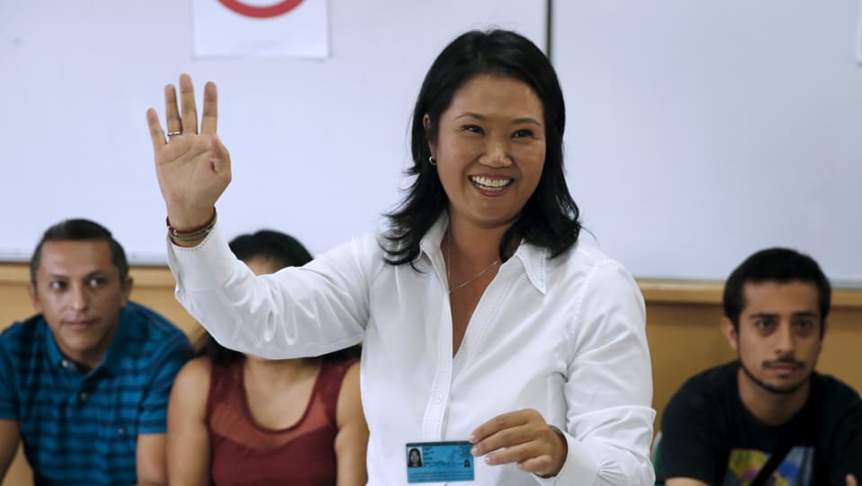 Keiko Fujimori.