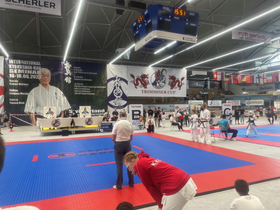 Karate Turnier «Trimmiser Cup» Thomas Domenig Stadion Chur 