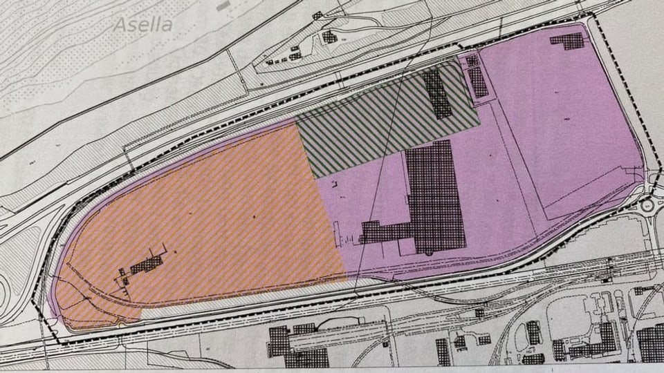 Plan da l'areal a Domat