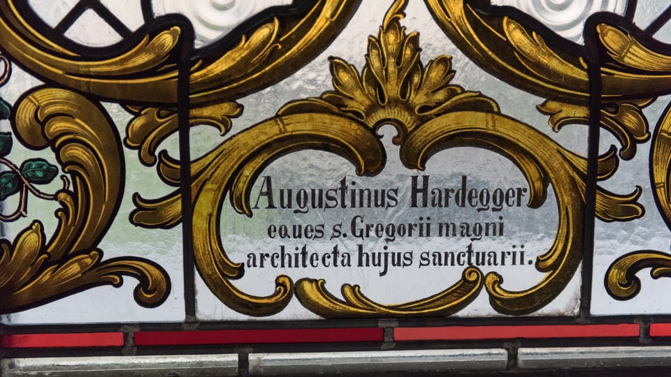 Augustinus Hardegger, architect da la claustra.