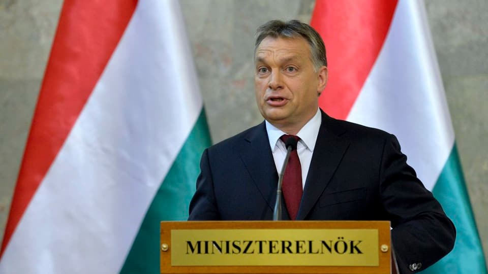 Viktor Orban prim-minister dal Ungaria e schef da la partida Fidesz. 